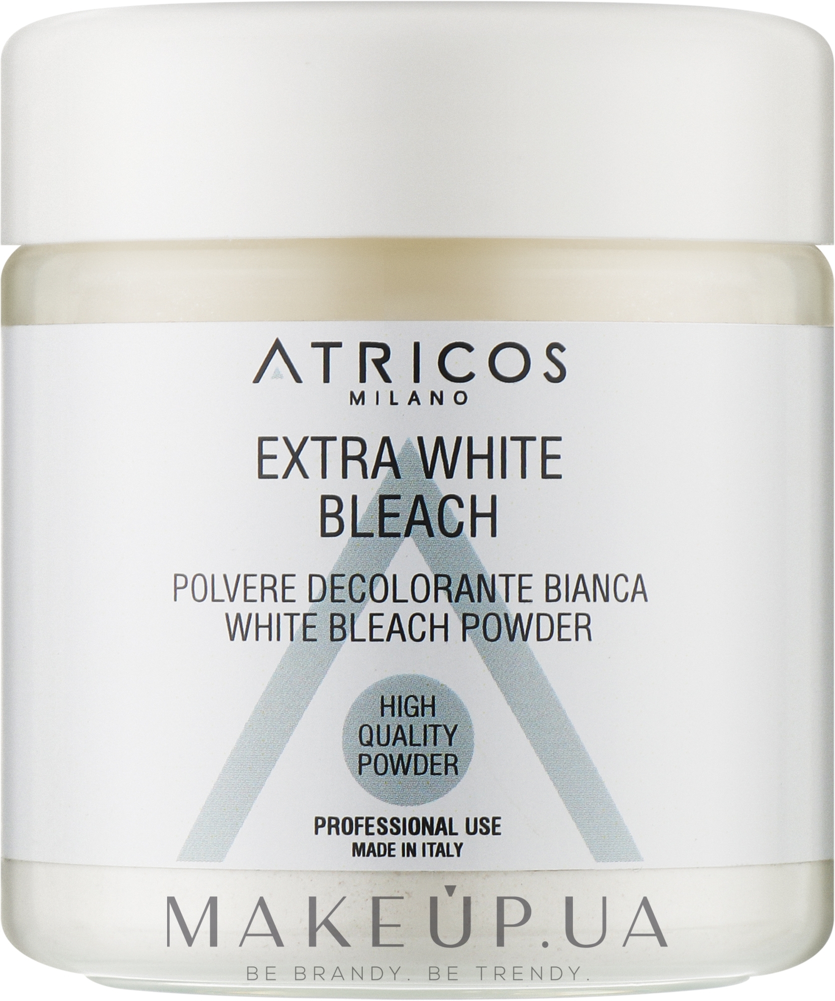 Освітлювальна пудра "Екстрабілий блондеран" - Atricos Advanced Extra White Bleach Powder — фото 150g