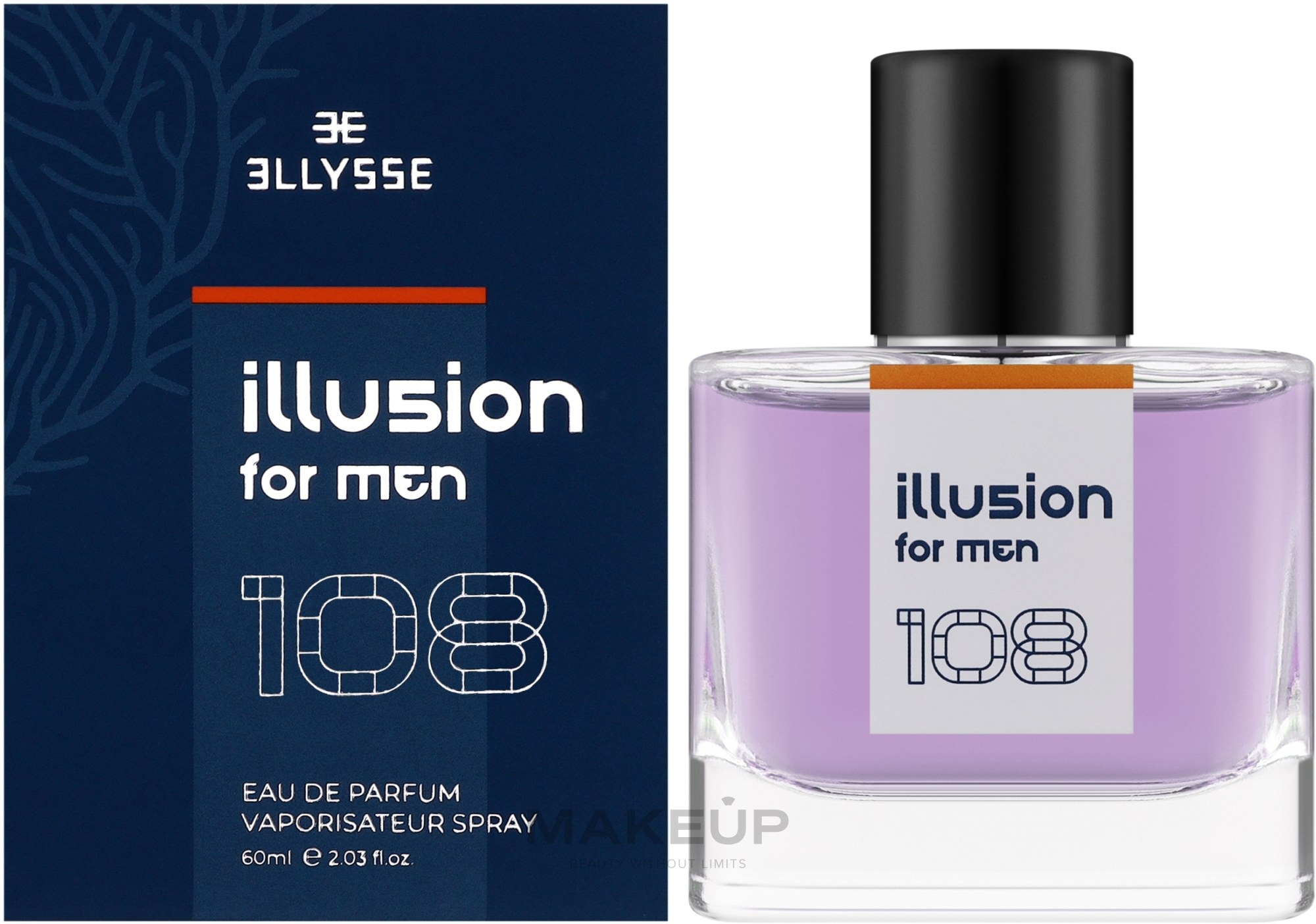 Ellysse Illusion 108 For Men - Парфюмированная вода — фото 60ml