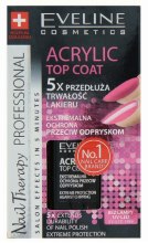 Парфумерія, косметика УЦЕНКА Закріплювач лаку для нігтів - Eveline Nail Therapy Acrylic Top Coat 5x *