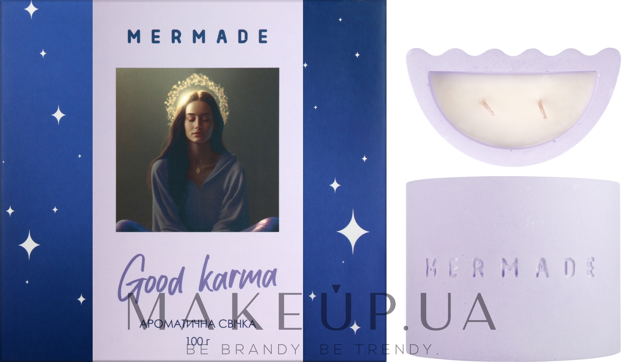 Ароматическая свеча - Mermade Good Karma — фото 100g