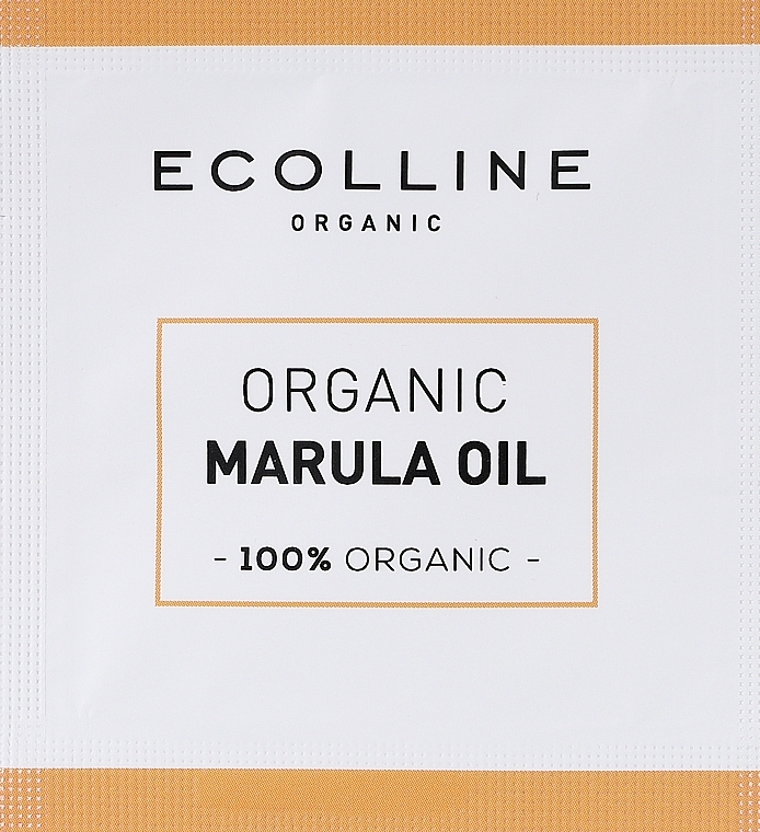 Органическое масло марулы - Ecolline Organic Marula Oil (пробник)