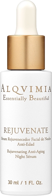 Антивікова омолоджувальна сироватка для обличчя - Alqvimia Rejuvenate Anti-Aging Serum — фото N1