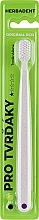 Парфумерія, косметика Зубна щітка твердої жорсткості, в ЕКО пакуванні - Herbadent Toothbrush