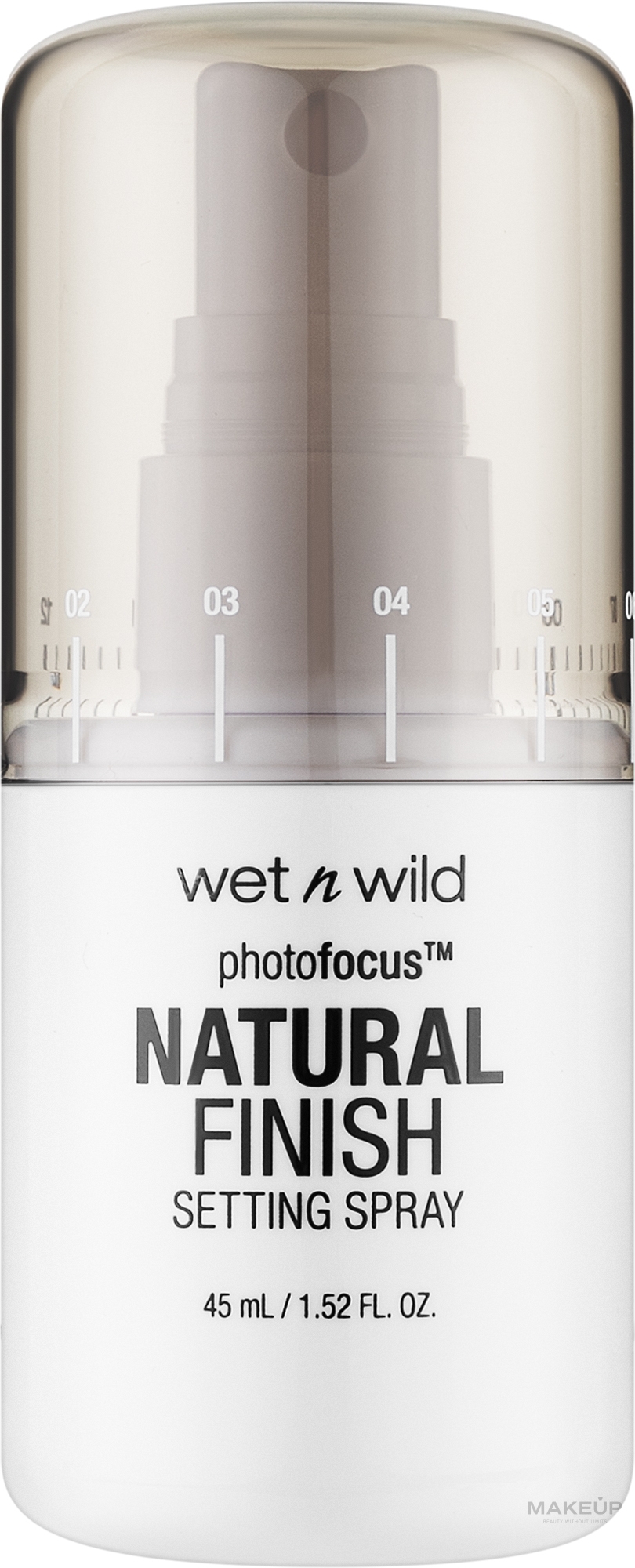 Спрей для фиксации макияжа - Wet N Wild Photofocus Natural Finish Setting Spray — фото 45ml