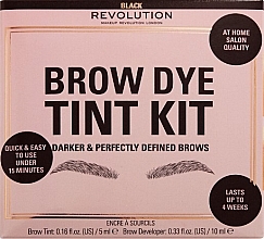 Набор для окрашивания бровей - Makeup Revolution Brow Dye Tint Kit — фото N2