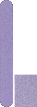 Парфумерія, косметика Набір одноразовий фіолетовий, пилочка 120/150 і баф 120/120 - Tufi Profi Premium