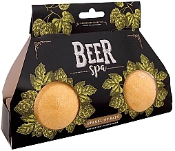 Парфумерія, косметика Набір - Bohemia Gifts Beer Spa Sparkling Bath (bath/bomb/2x100g)