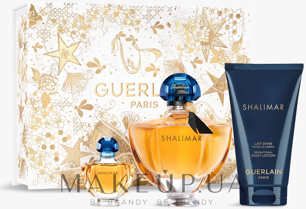 Guerlain Shalimar - Набор (edp/50ml + edp/5ml + b/lot/75ml): купить по  лучшей цене в Украине | Makeup.ua