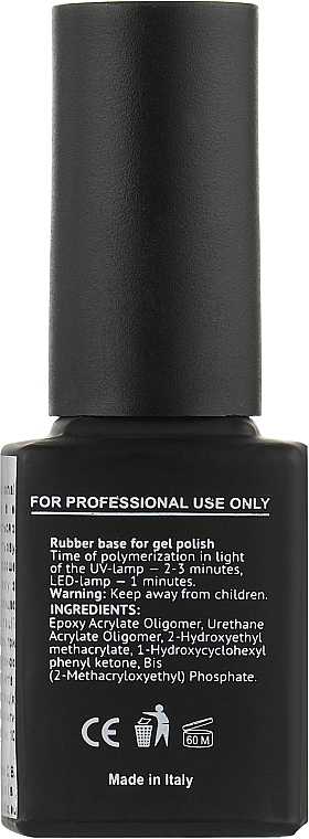 База для гель-лака - ViSTUDIO Nail Professional Rubber Base  — фото N2