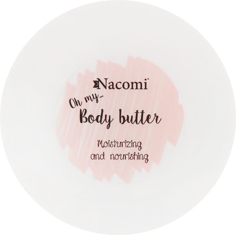 Масло для тіла, з авокадо і зеленим чаєм  - Nacomi Body Butter Refreshing Green Tea — фото N1