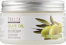 УЦЕНКА Крем для лица и тела с оливковым маслом - Thalia Olive Oil Skin Care Cream * — фото N2