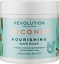 Духи, Парфюмерия, косметика Маска для волос - Makeup Revolution Coconut Nourishing Hair Mask