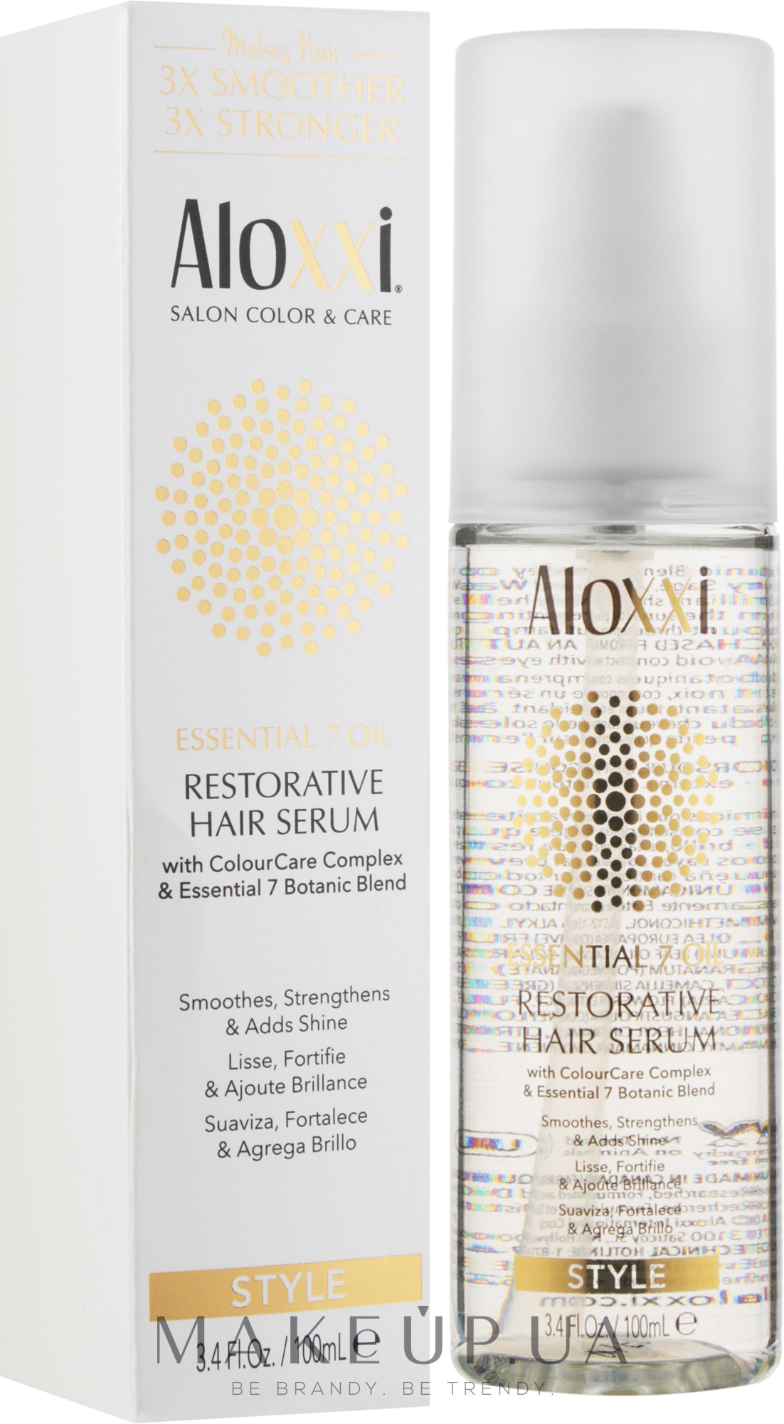 Сыворотка для волос - Aloxxi Essential 7 OIL Restorative Hair Serum — фото 100ml