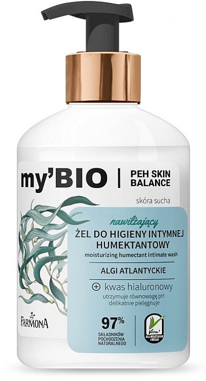Гель для інтимної гігієни "Атлантичні водорості" - Farmona My’Bio Peh Skin Balance — фото N1