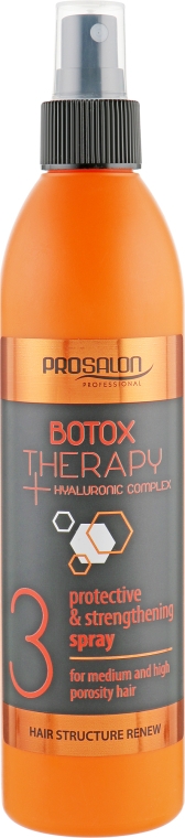 Антивіковий спрей для волосся - Prosalon Botox Therapy Protective & Strengthening 3 Spray — фото N1