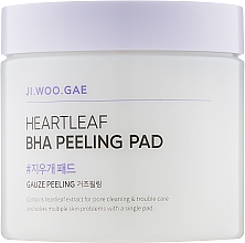 Пілінг-диски з ВНА-кислотою - Celimax Hearleaf BHA Peeling Pad — фото N2