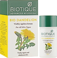 Омолоджуюча сиворотка - Biotique Rejuvenating Dandelion Serum — фото N1