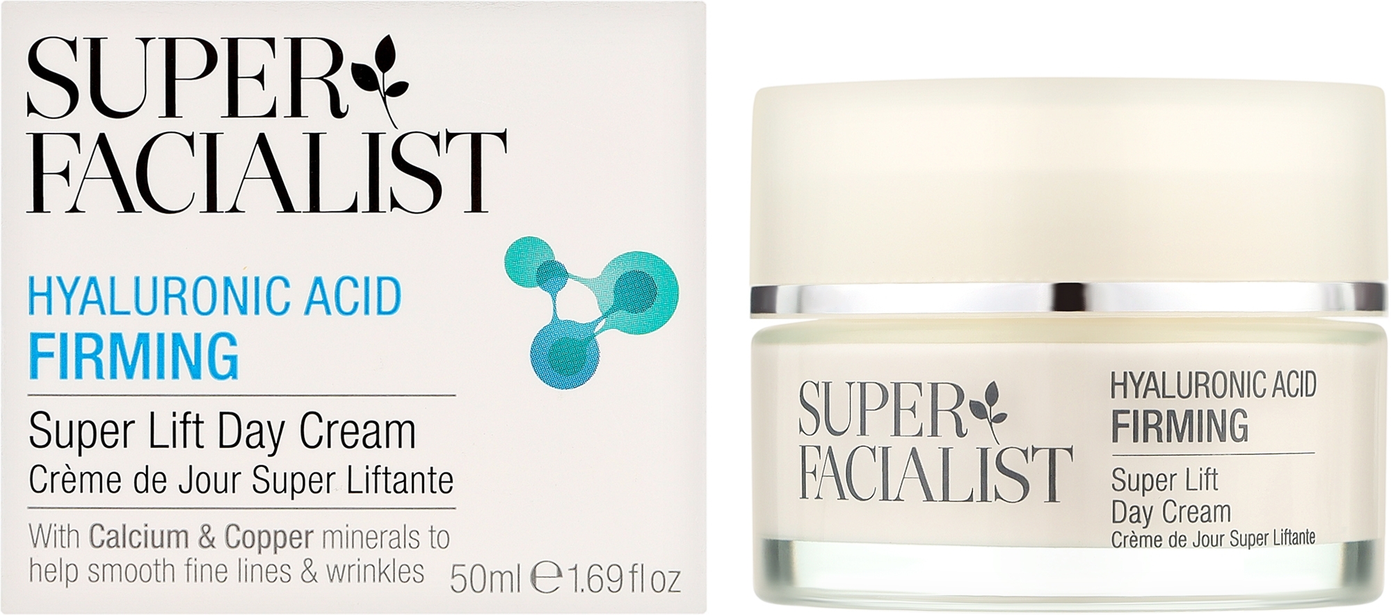 Крем дневной с гиалуроновой кислотой для лица - Super Facialist Hyaluronic Acid Firming Super Lift Day Cream — фото 50ml