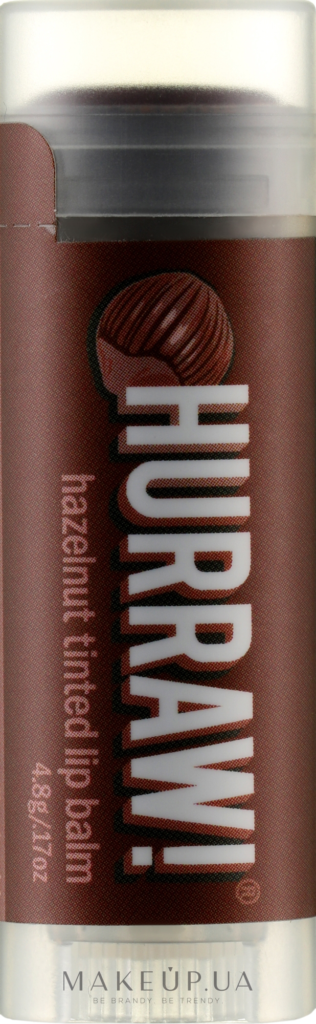 Бальзам для губ "Лесной орех" - Hurraw! Hazelnut Tinted Lip Balm — фото 4.8g