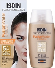 Сонцезахисний засіб для обличчя - Isdin Fotoprotector Fusion Water SPF 30+ — фото N2