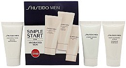 Парфумерія, косметика Набір - Shiseido Simple Start (gel/30ml + scrub/30ml + face/foam/30ml)