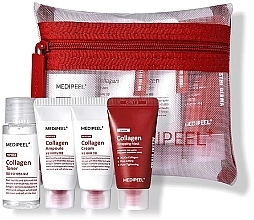 Набор для омоложения кожи с коллагеном, 5 продуктов - Medi-Peel Red Lacto Collagen Skin Care Trial Kit — фото N1