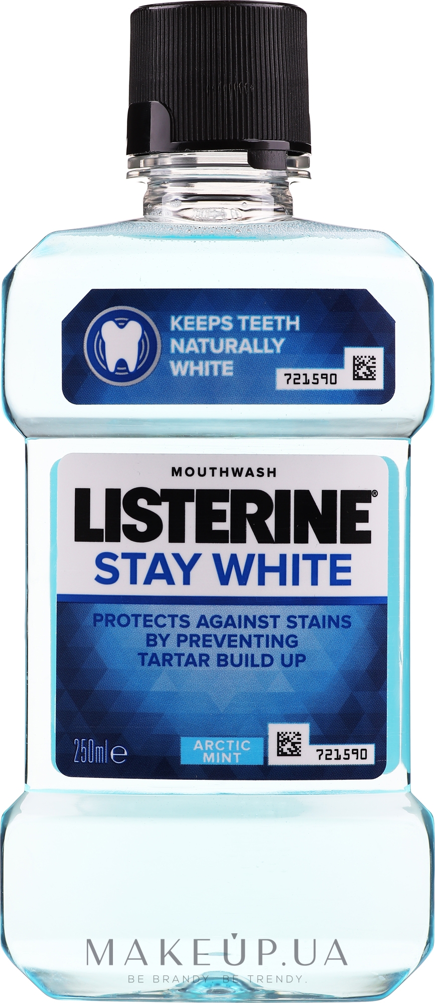 Ополаскиватель для полости рта "Белизна зубов" - Listerine Stay White — фото 250ml