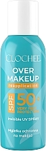 Парфумерія, косметика Спрей для обличчя - Clochee Over Makeup Invisible UV Spray SPF50+