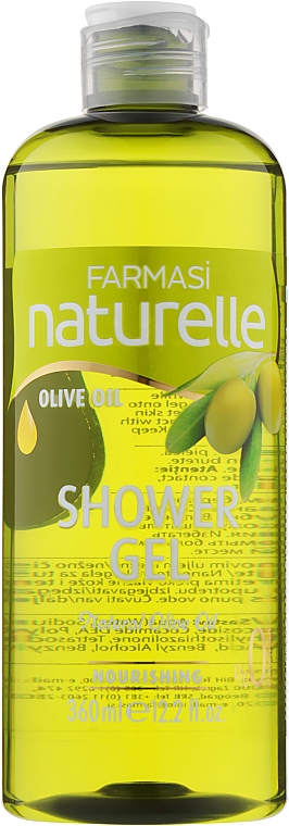 Гель для душа "Олива" - Farmasi Naturelle Olive Oil Shower Gel — фото N1