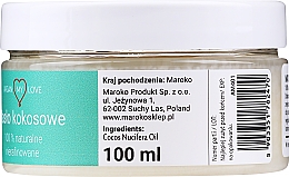 Натуральне нерафінована кокосове масло для тіла й волосся - Argan My Love Coconut Oil — фото N2