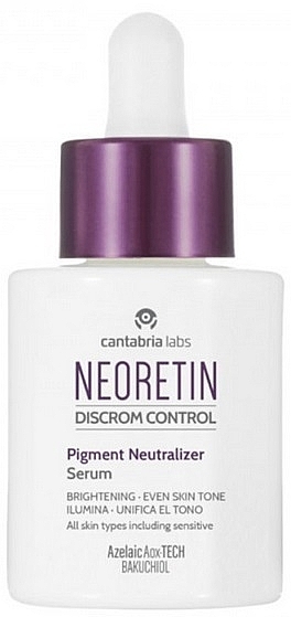 Сироватка для обличчя - Cantabria Labs Neoretin Discrom Control Pigment Neutralizer Serum — фото N1