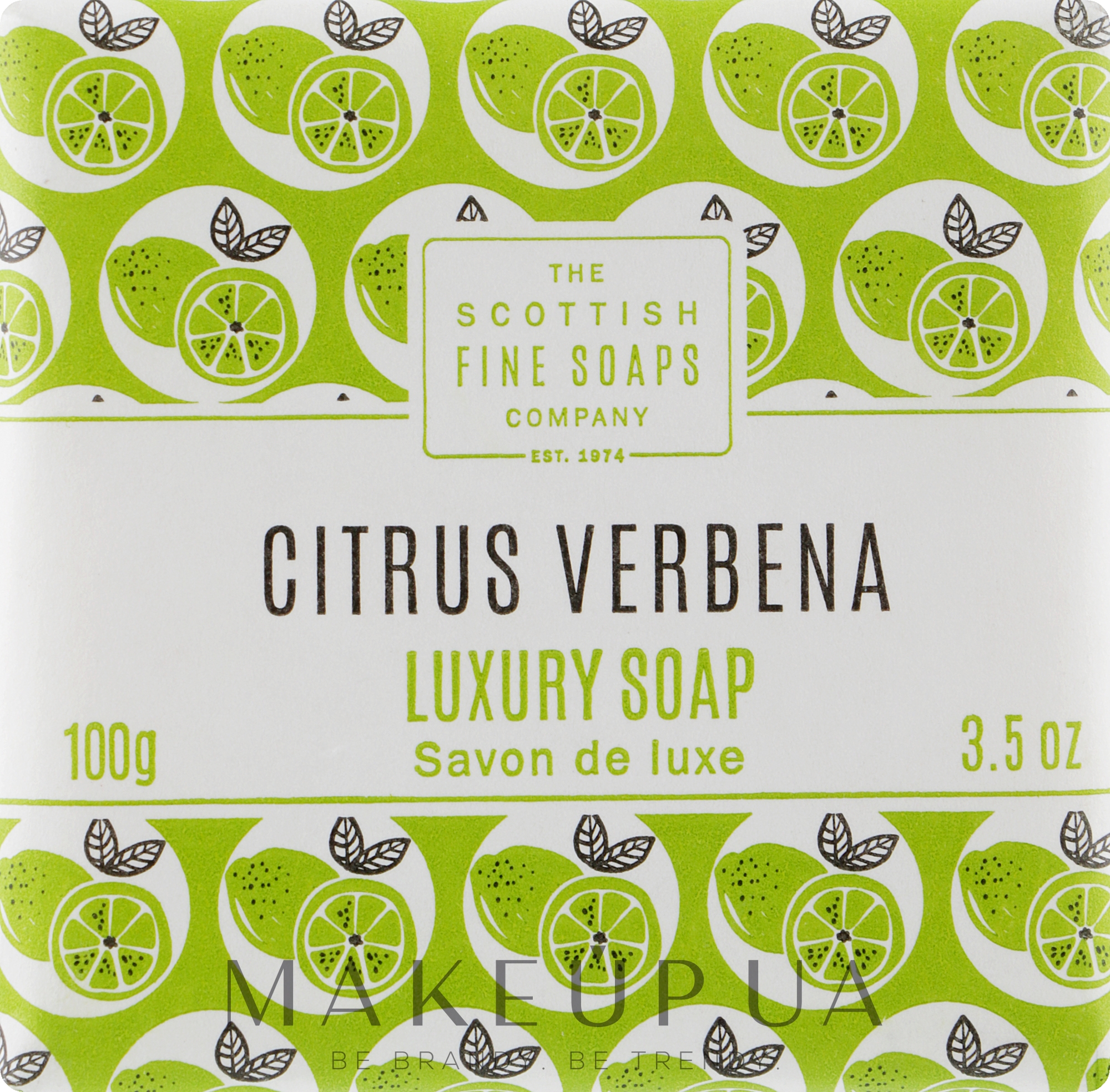 Мило - Scottish Fine Soaps Citrus Verbena Luxury Soap Bar — фото 100g