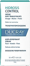 Кремовий антиперспірант для рук і ніг - Ducray Hidrosis Control Antiperspirant Cream — фото N2