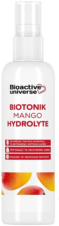 Тонік-гідролат "Манго" - Bioactive Universe Biotonik Hydrolyte — фото N1