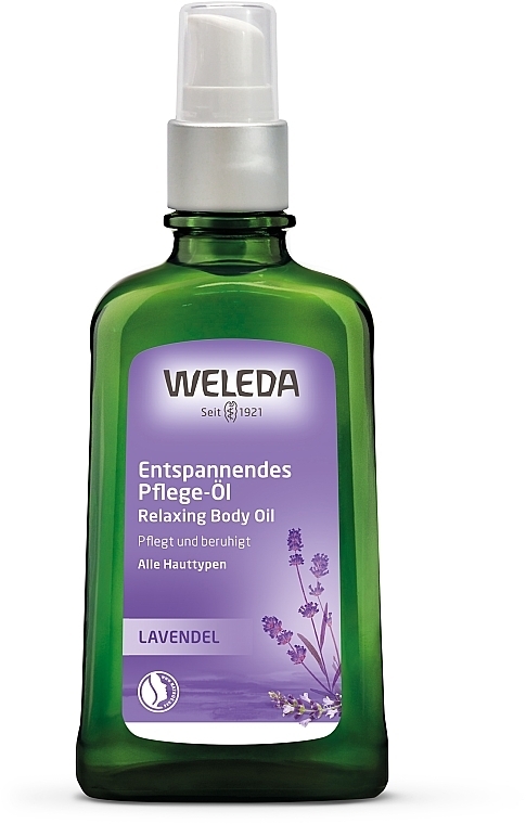 УЦІНКА Лавандова розслаблювальна олія для тіла - Weleda Relaxing Lavender Body Oil * — фото N1