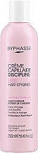 Парфумерія, косметика Захисний крем для неслухняного волосся - Byphasse Activ Liss Discipline Smooth Hair Cream Liquid Keratin
