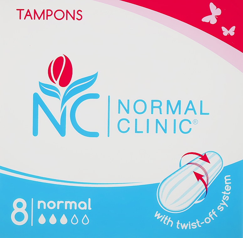 Тампоны Normal, 3 капли, 8шт - Normal Clinic