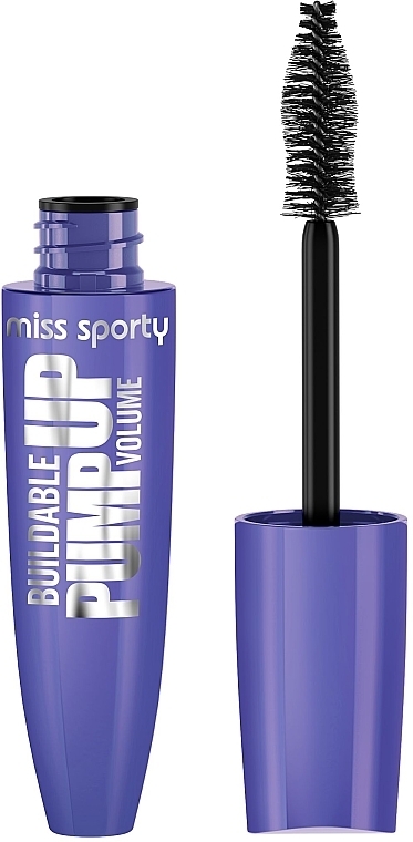 Туш для вій, об'ємна - Miss Sporty Can't Stop The Volume Pump Up Booster — фото N2