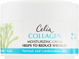 Парфумерія, косметика Крем зволожуючий від зморшок для нормальної та комбінованої шкіри обличчя - Celia Collagen Cream