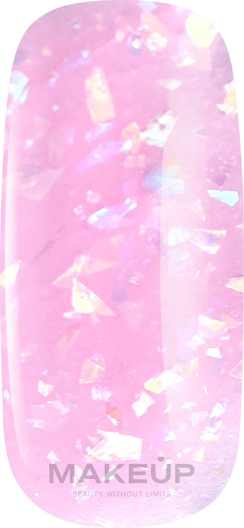 База для нігтів зі сухозліткою - Nails Molekula Base Coat Foil Collection — фото Pink Champagne