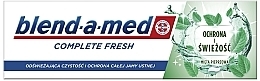 Зубная паста "Защита и свежесть" - Blend-A-Med Complete Fresh Protect & Fresh Toothpaste — фото N4