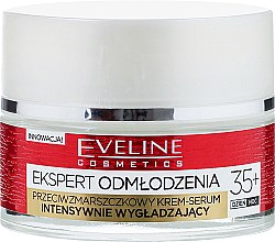 Крем-сыворотка для лица 35+ - Eveline Cosmetics Ekspert Expert Rejuvenation Cream Serum — фото N2