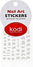 Духи, Парфюмерия, косметика Наклейка для дизайна ногтей - Kodi Professional Nail Art Stickers 036