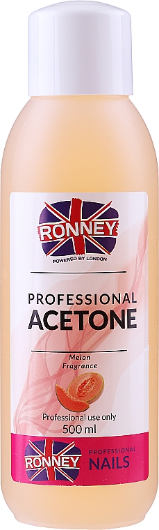 Средство для снятия лака "Дыня" - Ronney Professional Acetone Melon — фото N5