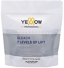 Освітлювальний порошок для волосся - Yellow Bleach 7 Levels Of Lift — фото N1