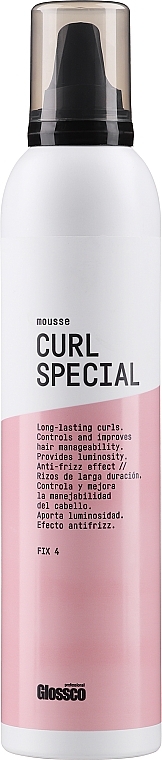 Мус для в'юнкого волосся - Glossco Curl Special Mousse — фото N1