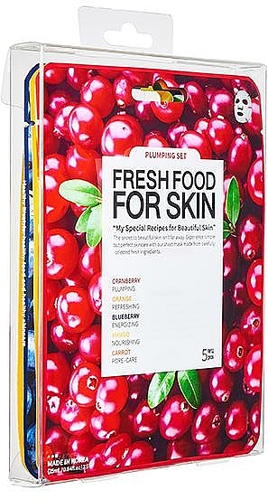 Набір - Super Food For Skin Facial Sheet Mask Set (f/mask/5x25ml) — фото N1