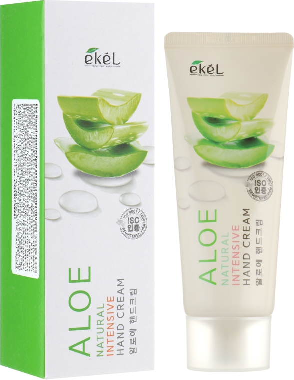 Крем для рук с экстрактом Алоэ - Ekel Natural Intensive Aloe Hand Cream