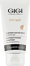Парфумерія, косметика УЦІНКА Платинова маска для обличчя й зони декольте - Gigi City NAP Platinum Heating Mask *