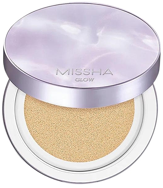 Кушон для обличчя+змінний блок - Missha Glow Layering Fit Cushion SPF50+/PA++++ — фото N2